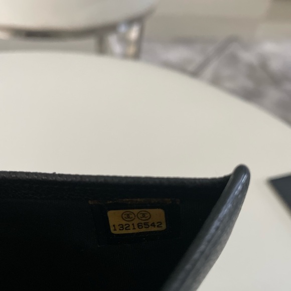 Chanel Wallet Camellia Black Lambskin - Picture 11 of 11